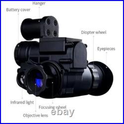 NVG10 Monocular Night Vision Goggles 1080P WiFi for Hunting Observation Helmet