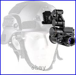 NVG10 Night Vision Goggles Monocular 6x Zoom IP66 For Helmet Hunting Observation