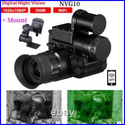 NVG10 Night Vision WiFi 1080P Monocular Goggles Hunting Observation Instrument