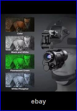 NVG20 Helmet Night Vision Monocular Wide View 40° 940nm IR WIFI Digital Starligh