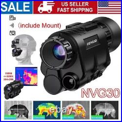 NVG30 1920x1080P Monocular Night Vision Goggles WiFi Hunting Observation Helmet NVG30 1920x1080P Monocular Night Vision Goggles WiFi Hunting Observation Helmet