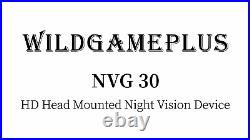 NVG30 Helmet Night Vision Monocular Wide View 40° 940nm IR Digital Starligh WIFI
