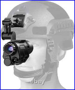 NVG30 Helmet Night Vision Monocular Wide View 40° 940nm IR WIFI Digital Starligh