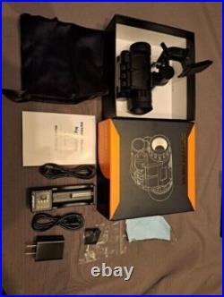 NVG30 Helmet Night Vision Monocular Wide View 40° 940nm IR WIFI Digital Starligh