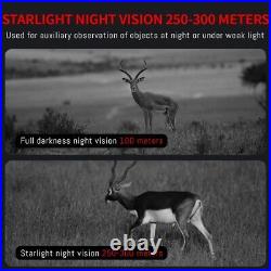 NVG30+Helmet Night Vision Monocular Wide View 40° 940nm IR WIFI Digital Starligh