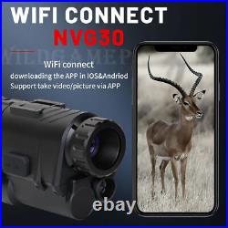 NVG30 Infrared 1920x1080p Night Vision Goggles Monocular WiFi Hunting NVG10 NEW NVG30 Infrared 1920x1080p Night Vision Goggles Monocular WiFi Hunting NVG10 NEW
