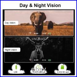 NVG30 Infrared Night Vision Goggles Monocular 1920x1080p WiFi 40° Wide View IPX7