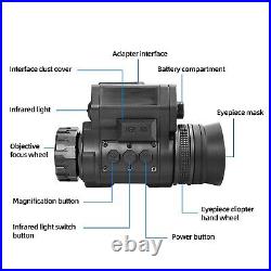 NVG50 2.5k helmet digital night vision 45°goggles scope WIFI 940nm IR monocular