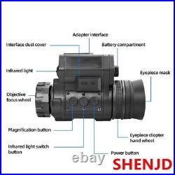 NVG50 2.5k helmet digital night vision 45°goggles scope WIFI 940nm IR monocular