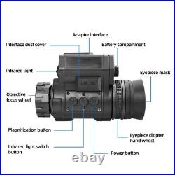 NVG50 2k helmet digital night vision 45°goggles scope WIFI 940nm IR monocular