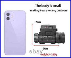 NVG50 helmet digital night vision 45°goggles scope WIFI 940nm IR monocular