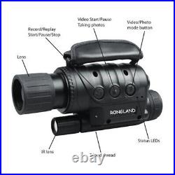 NV-760D Night Vision Monocular Goggles Digital Infrared 7x Magnification 850mm