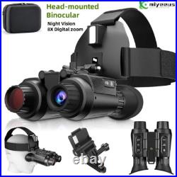 Naked-eye Head-mounted Binocular Night Vision Built-in 1.4 Dual Screen NV8310