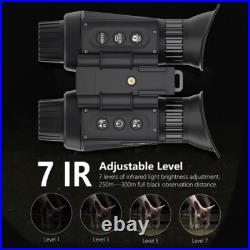 Naked-eye Head-mounted Binocular Night Vision Built-in 1.4 Dual Screen NV8310