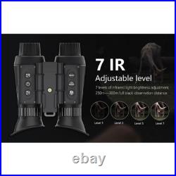 Naked-eye Head-mounted Binocular Night Vision Built-in 1.4 Dual Screen NV8310