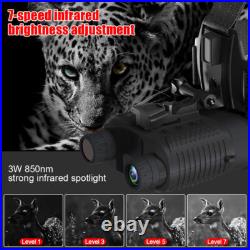 New Head Mount IR Night Vision Binoculars 8X Digital Zoom 850nm Hunting Goggles New Head Mount IR Night Vision Binoculars 8X Digital Zoom 850nm Hunting Goggles
