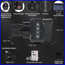 New IR Night Vision Scope Day Night Monocular Rifles Crossbow with 32GB Card