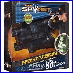 New Jakks Pacific Real Tech Spy Net Night Vision Infrared Stealth Binoculars EMS