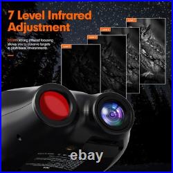 New Night Vision Goggles Helmet Head Mounted Binoculars Digital Infrared Goggles