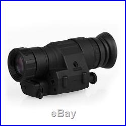 New Night Vision Riflescope Monocular PVS-14 Digital IR Illumination For Helmet