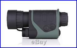 New RG55 1X24 Night Vision HD Infrared Telescope Monocular Helmets Waterproof