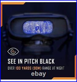 NightFox 100V Widescreen Digital Night Vision Infrared Binocular with Zoom 3x20