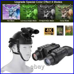 Night Vision Binocular 300M Night Range 3D 4K Video 36MP Image with Battery