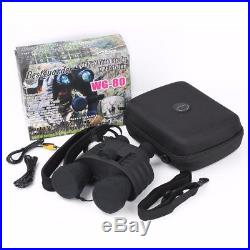 Night Vision Binocular 4X50mm 300M IR HD Hunting Trail Telescope GPS USA Stock