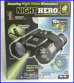 Night Vision Binocular Atomic Beam 10x Magnification Water-Resistant 150-Yards