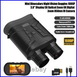 Night Vision Binocular Infrared Goggles Binoculars Digital Optical Zoom LCD