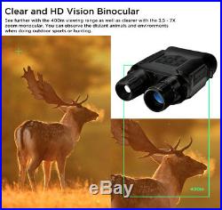 Night Vision Binocular Monocular Infrared Hunting Telescope Trial Camera Video