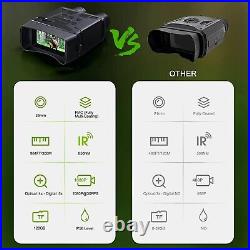 Night Vision Binocular R6 850nm Infrared 1080P HD 5X Digital Zoom Device