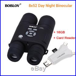 Night Vision Binocular Spotting Scope With 16GB & Card Reader for Watch the Show