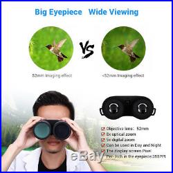 Night Vision Binocular Spotting Scope With 16GB & Card Reader for Watch the Show