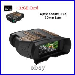 Night Vision Binocular Telescope Optic 1-80x for Hunting Surveillance +32GB Card
