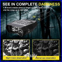 Night Vision Binoculars 2k Camping Equipment Upgrade Infrared Digital Hunting