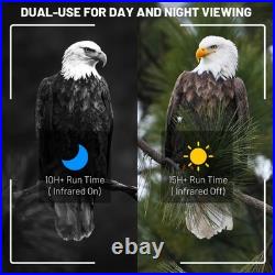 Night Vision Binoculars, 4K Night Vision Goggles 1315FT 10X Optical Zoom 8X D