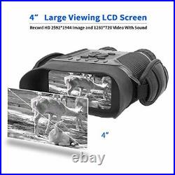 Night Vision Binoculars, 4.5-22.5 40MM HD Digital Infrared Hunting Binocular S
