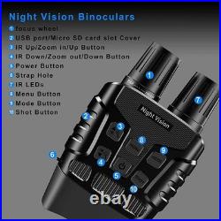 Night Vision Binoculars 4x 300Yard Digital IR Telescope Photos Camera Recorder Night Vision Binoculars 4x 300Yard Digital IR Telescope Photos Camera Recorder