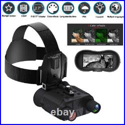 Night Vision Binoculars 8X ZOOM Infrared Digital Head Mount Goggles for Hunting