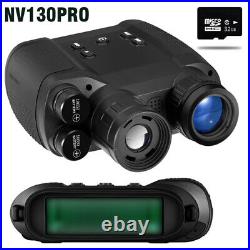 Night Vision Binoculars Camera 1280960p 300m/328yard Zoomable Lens with SD Card