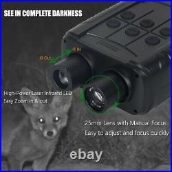 Night Vision Binoculars Device Infrared Digital Camera NVG Telescope IR Hunting