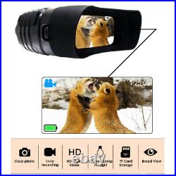Night Vision Binoculars Goggles HD Digital Infrared Hunting Record Photo Video