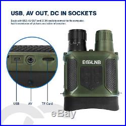 Night Vision Binoculars HD Digital Infrared Hunting Binocular Scope IR Camera