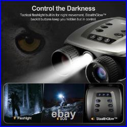 Night Vision Binoculars Night Thunder X3 4K Night Vision Goggles for Adults