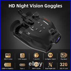 Night Vision Binoculars, Night Vision Goggles, Infrared Night Vision, HD Display