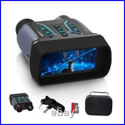 Night Vision Binoculars for Adults & Kids 4.5'' Screen Infrared Night Grey