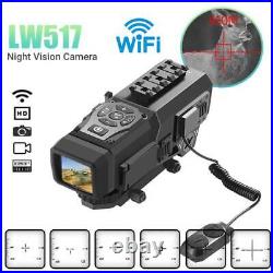 Night Vision Camera Scope Sights WIFI APP 4-16X Zoom 19201080p IR Video