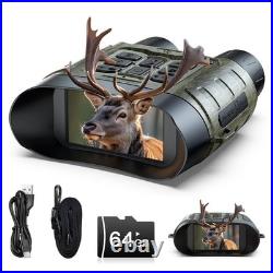 Night Vision Goggles, 112 MP 4K Night Vision Binoculars, 12X Zoom & 5000mAh B
