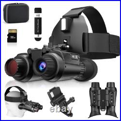 Night Vision Goggles, 1312FT Digital Infrared Head-Mounted Night Vision Binoc Night Vision Goggles, 1312FT Digital Infrared Head-Mounted Night Vision Binoc
